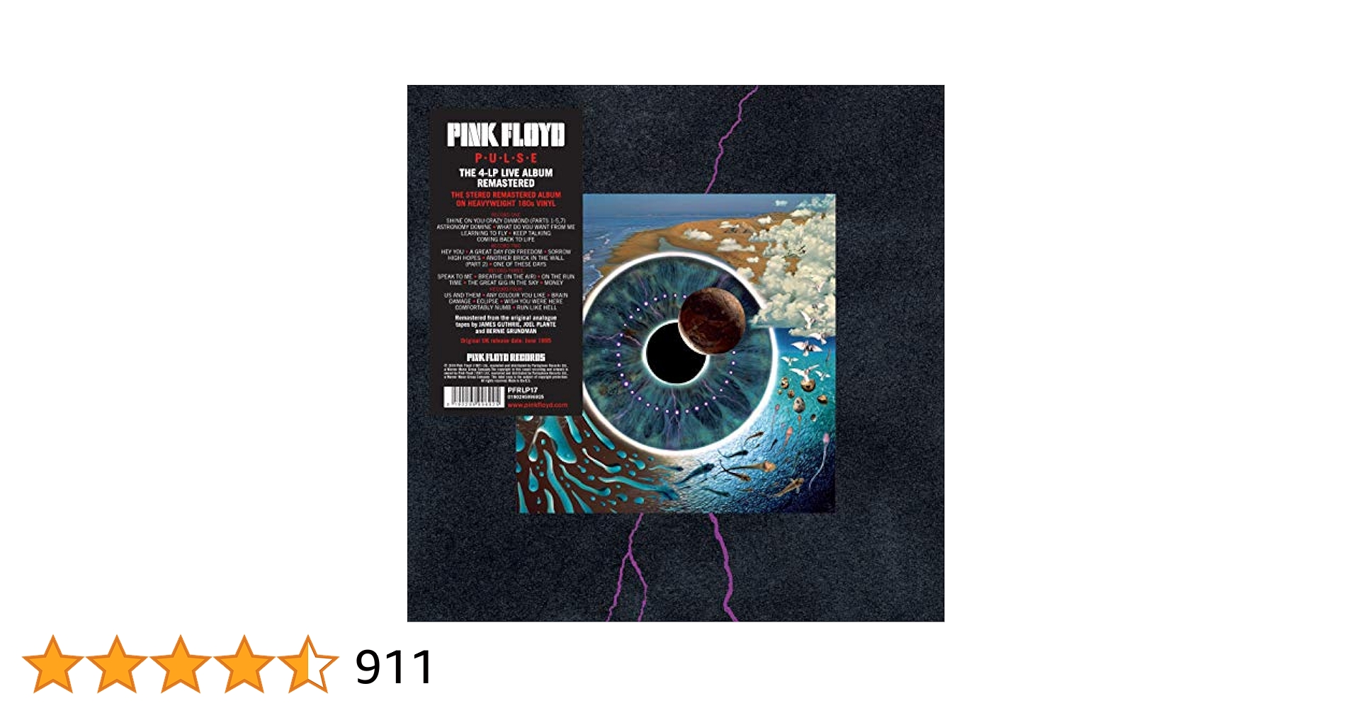 P.U.L.S.E - box 4 LP + book 52 pages [VINYL]: Amazon.co.uk